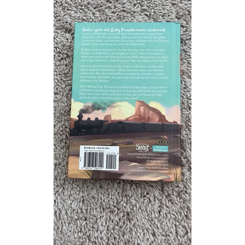 Spirit Riding Free: the Adventure Begins by Suzanne Selfors (2017, Hardcover)‎
